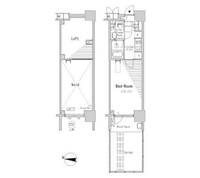 東京都江東区辰巳2(マンション)の賃貸物件の間取り