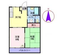 フジハイツの間取り