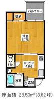 ベルシュンブルの間取り