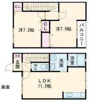 物件の間取り画像