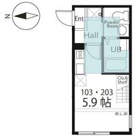神奈川県横浜市戸塚区戸塚町(アパート)の賃貸物件の間取り