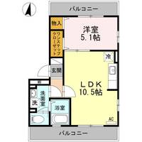 パーチェメゾン明日香の間取り