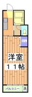 シュール西院の間取り