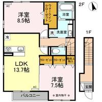 物件の間取り画像