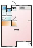 コーポ阿倉川の間取り