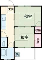 マンション青木の間取り