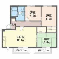 物件の間取り画像
