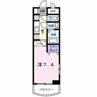 カルフール吉塚の間取り