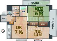 東京都練馬区練馬3(マンション)の賃貸物件の間取り