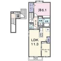 物件の間取り画像
