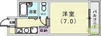 スマ扇コーポの間取り
