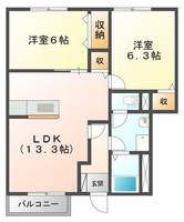 物件の間取り画像