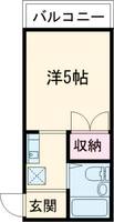 ガーデンスクエア国立の間取り