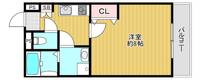 リヴィアス大阪EASTの間取り