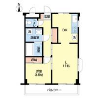 フィフティストームマンション4thの間取り