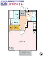 ラ・メールTAKASAGO Aの間取り