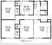 ガーデンプレイス城東の間取り