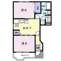 福島県福島市岡部字町内(アパート)の賃貸物件の間取り