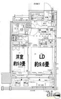 埼玉県朝霞市西原1(マンション)の賃貸物件の間取り