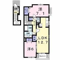 プラシード アロッジオの間取り