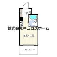 大阪府大阪市天王寺区上本町6(マンション)の賃貸物件の間取り