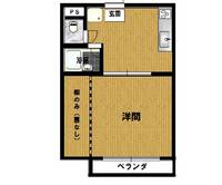 滋賀県長浜市平方町(アパート)の賃貸物件の間取り