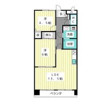 エスポワール香流の間取り