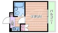 パークサイド別府の間取り