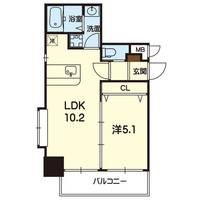 ヒーローマンション九品寺の間取り