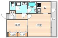 リアンシエルブルー東公園の間取り