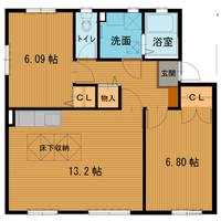 物件の間取り画像