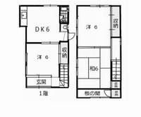 高知県高知市神田(一戸建)の賃貸物件の間取り