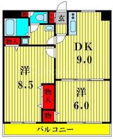 物件の間取り画像
