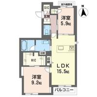 物件の間取り画像