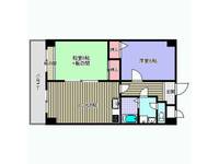 大阪府大阪市東淀川区東淡路4(マンション)の賃貸物件の間取り