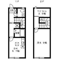 神奈川県厚木市林4(一戸建)の賃貸物件の間取り