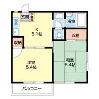 コーポリヴェールの間取り