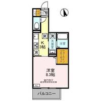 群馬県前橋市千代田町2(アパート)の賃貸物件の間取り