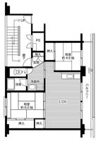 埼玉県上尾市大字上尾村(マンション)の賃貸物件の間取り