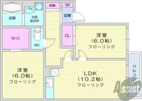 物件の間取り画像