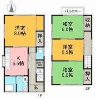 物件の間取り画像
