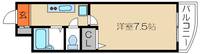 ヴィラ三晃の間取り