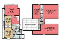 物件の間取り画像