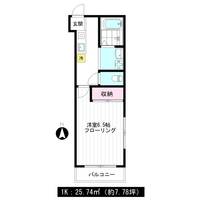 デルフィス梅ヶ丘の間取り