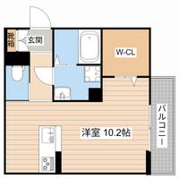 滋賀県彦根市里根町(アパート)の賃貸物件の間取り