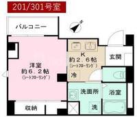 ルミナス コメ コートの間取り
