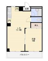 コーポ旭の間取り