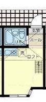 神奈川県横浜市西区境之谷(アパート)の賃貸物件の間取り