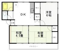 第3新浜荘の間取り