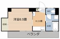 シングルハイム森山の間取り